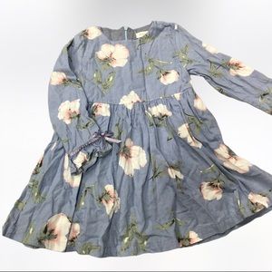 Bear Leader Floral Print Toddlers Dress